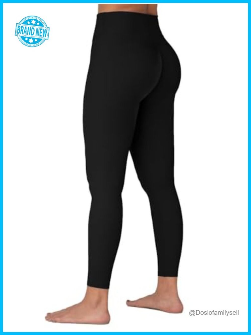 Invisible Butt Scrunch High Waisted Workout Leggings